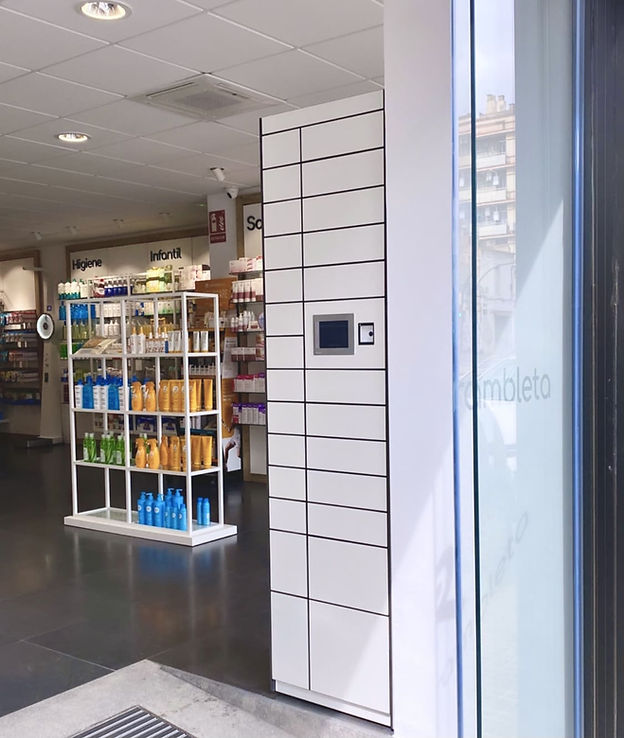 El punto de recogida Columat permite la recogida en tienda, mientras ahorra tiempo y gastos de gestión innecesarios